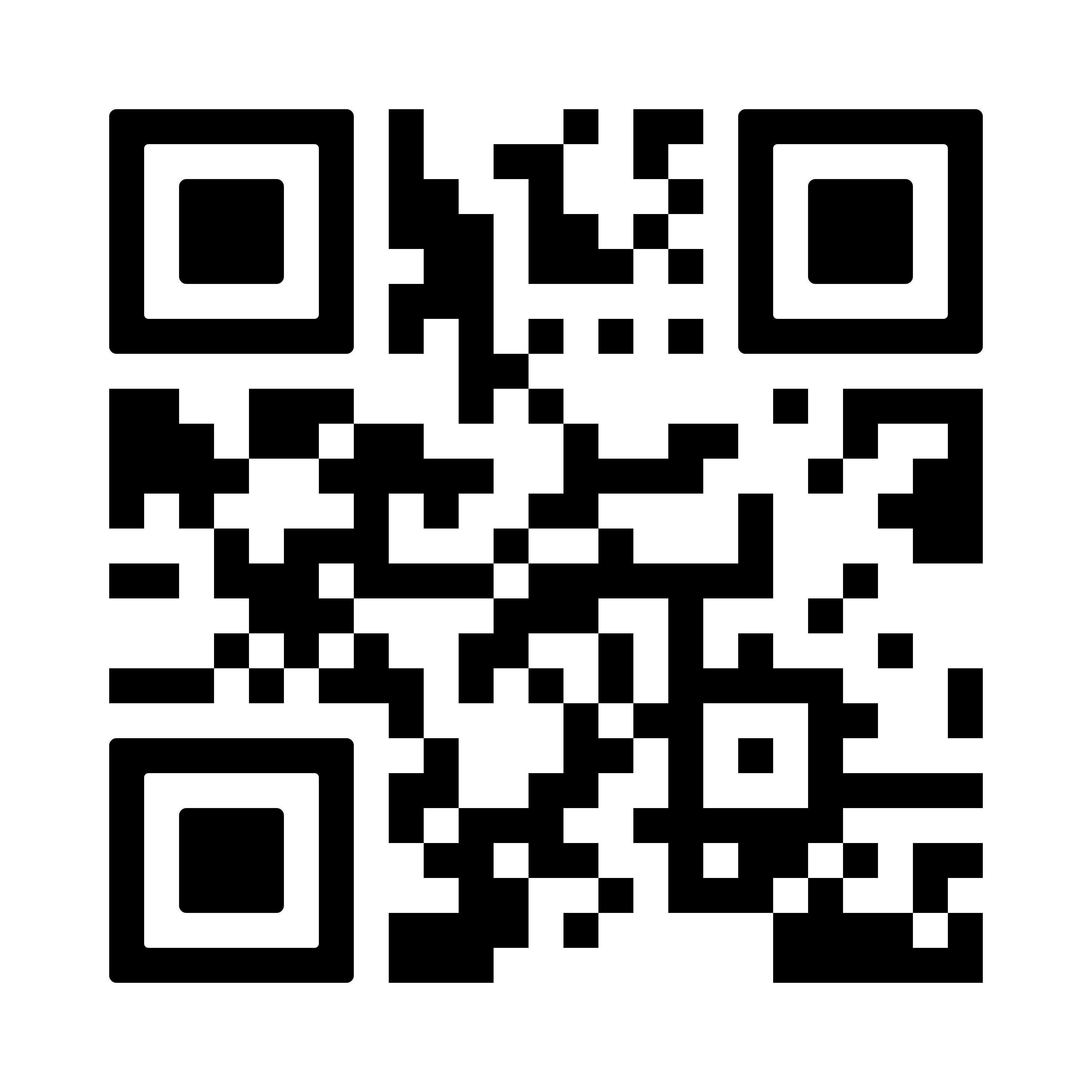 Example of an EPC QR code for fast bank payments